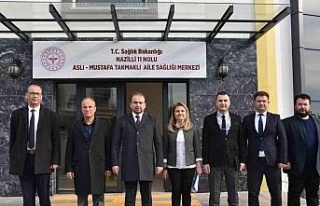 Nazilli’deki Aile Sağlığı Merkezi’nde inşaat...