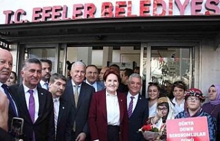 Başkan Atay, İYİ Parti Genel Başkanı Akşener’i...