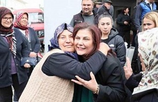 Başkan Çerçioğlu, Yenipazar’da vatandaşlarla...