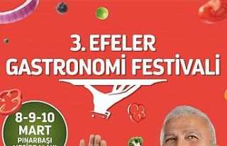 Efeler’de 3’üncü Gastronomi Festivali başlıyor