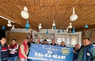 Jandarma kadına karşı şiddete dikkat çekti