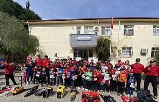 Jandarmadan Bozdoğan’da deprem eğitimi