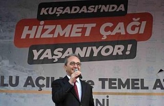 Kuşadası’nda 15 yeni projenin açılış ve temel...