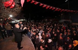 Özel’in Başalan Mahallesi buluşması mitinge...