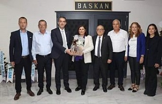 Çerçioğlu, Başkan Arıcı ile bir araya geldi