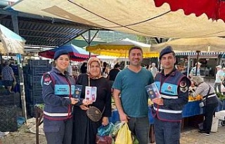 Jandarma Akbük’te bilgilendirdi