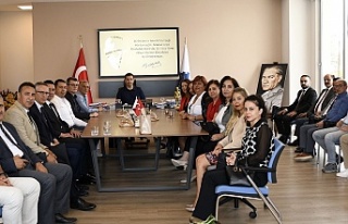 Kuşadası Protokolünden Başkan Ömer Günel’e...