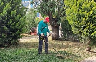Mahalle sakinlerini istedi, park bahçeler temizlendi