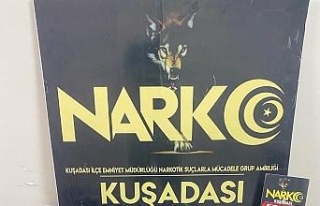 Motosikletli uyuşturucu satıcısı yakalandı