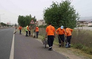 Nazilli Karayolu temizlendi