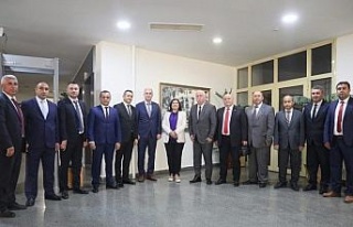 Şoför esnafı Başkan Çerçioğlu ile bir araya...