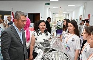 Adnan Menderes Ortaokulu öğrencileri hünerlerini...