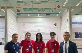 Aydın Lisesi proje yarışmasında Türkiye birincisi...