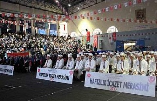 Aydın’da 133 hafız için ’hafızlık icazet...