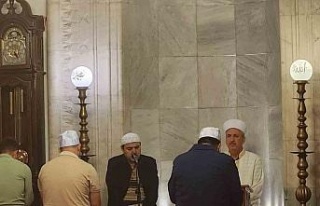 Aydın’da eller semaya Filistin için açıldı