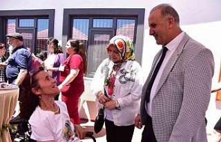 Başkan Kaya sevinçlerine ortak oldu