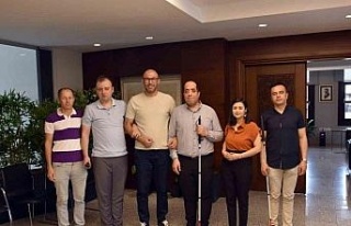 Başkan Zencirci, Altı Nokta Körler Derneği’ni...