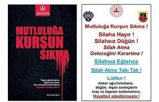 Jandarmadan önemli uyarı: ’Mutluluğa kurşun...