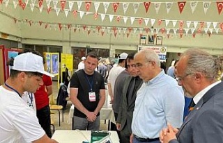 NAMTAL bilim projeleri fuarda sergilendi