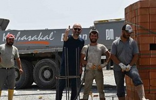 Söke’de hayvan barınağı inşaatı hızla devam...