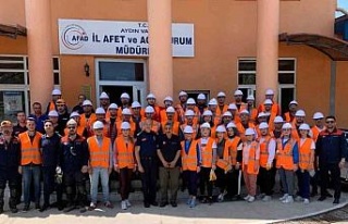 Aydın Gençlik ve Spor İl Müdürlüğü personelleri...