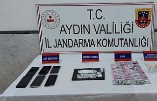 Aydın’a uyuşturucu sokmak isteyen şüpheliler...