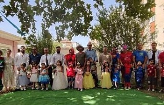 Aydın’da anaokulu öğrencileri Babalar Günü’nü...
