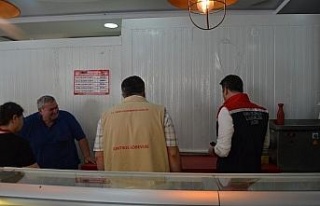 Buharkent’te bayram öncesi kasaplar denetlendi