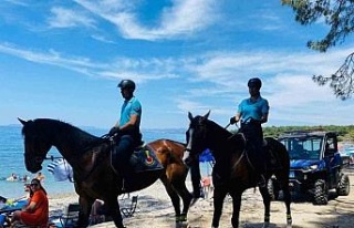 Jandarma Milli Park’ta nöbette