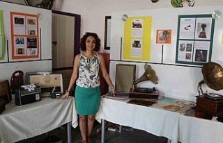 "Sesin Yolculuğu" sergisi Söke’de açıldı