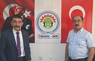 TİNGADER Genel Başkanının TEKGÜÇ-DER Ziyareti