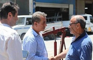 Başkan Yetişkin’in hafta sonu mesaisi yoğun geçti