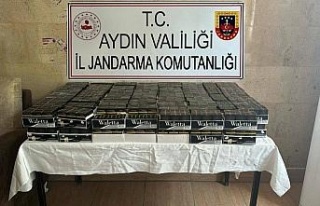 Durdurulan araçta 29 bin bandrolsüz sigara ele geçirildi