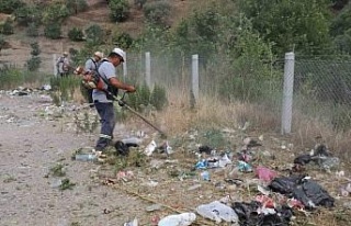Nazilli’de doğaya bırakılan 3 kamyon çöpü...
