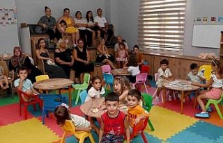 Anne Baba Çocuk Merkezi’nde mezuniyet heyecanı...