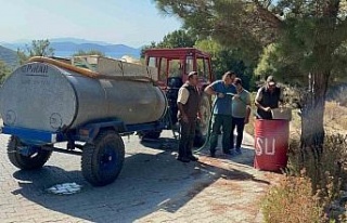Milli Park’ta orman yangınına karşı bidonlu...