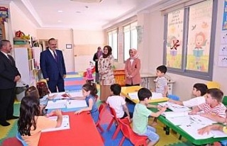 Vali Canbolat Yaz Kur’an Kursu öğrencileri ile...