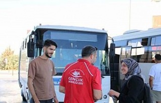 Aydın’da üniversite öğrencilerine sıcak karşılama