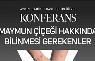 Efeler Belediyesi’nden maymun çiçeği konferansı