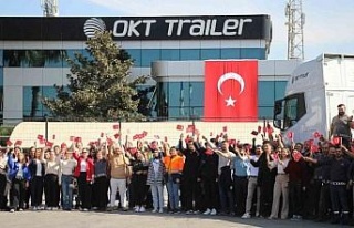 Aydınlı firmadan gövde gösterisi gibi Cumhuriyet...