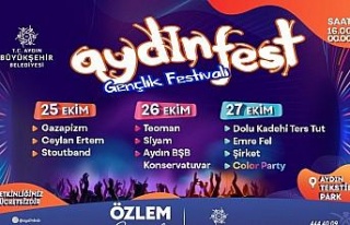 Başkan Çerçioğlu, Aydınlıları Aydınfest’te...