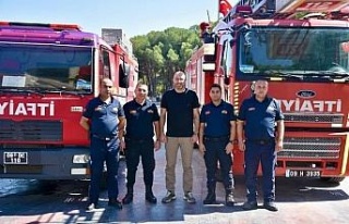 Başkan Zencirci ateş savaşçılarını unutmadı