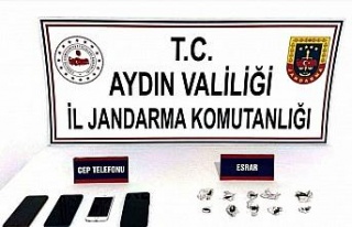 Kuşadası’nda satışa hazır uyuşturucu madde...