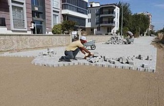 Nazilli’de yol çalışmaları sürüyor