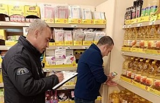 Buharkent’te market ve kahveler denetlendi