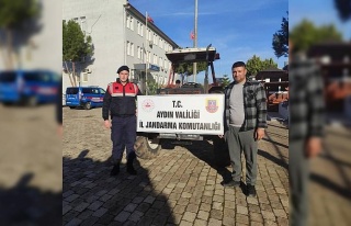 Çalınan 800 bin TL değerindeki traktör bulundu