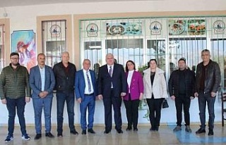 Kaymakam Güneş için veda yemeği düzenlendi