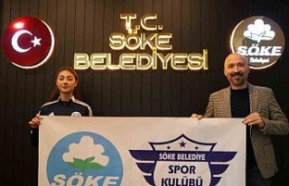 Şampiyon sporcu Tuana Akgün, Söke Belediyespor’da