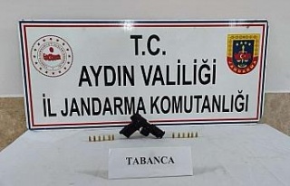 Silahlı tehdit şüphelisi jandarma ekiplerince yakalandı