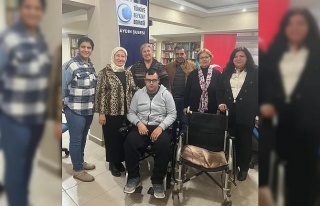 Arda, akülü aracı ile artık daha özgür